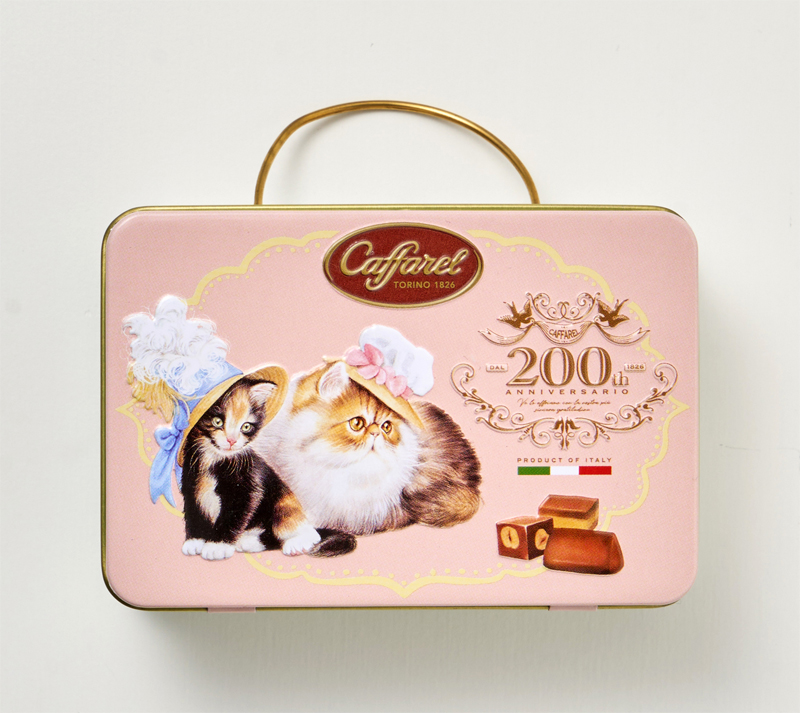 カファレル ねこのティータイム トランク小缶 | Caffarel（カファレル
